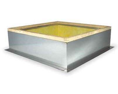 75.5" x 75.5" Insulated Roof Curb 12" High - CURB - 75-12