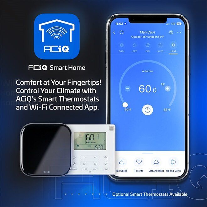 ACiQ Standard Series 5 Ton 15.2 SEER2 High Efficiency Heat Pump Condenser - R454B Inverter - view 6