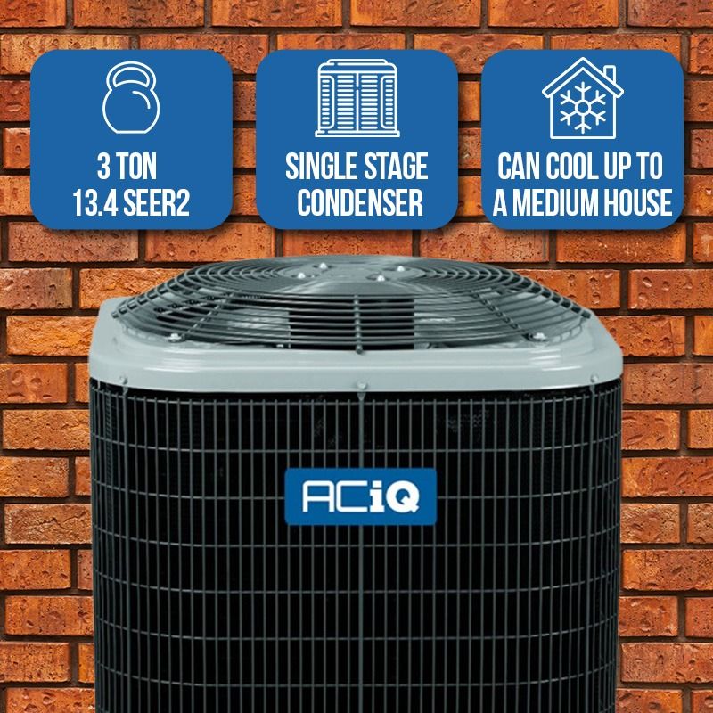 3 Ton 13.4 SEER2 ACiQ Variable Speed Air Conditioner Split System - Multi-Positional - R454B 3 Ton 13.4 SEER2 ACiQ Variable Speed Air Conditioner Split System - Multi-Positional - R454B
