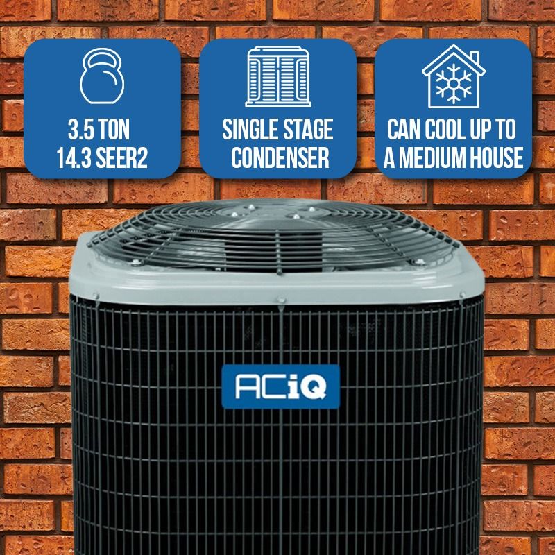 3.5 Ton 16.5 SEER2 ACiQ Variable Speed Air Conditioner Split System - Multi-Positional - R454B 3.5 Ton 16.5 SEER2 ACiQ Variable Speed Air Conditioner Split System - Multi-Positional - R454B