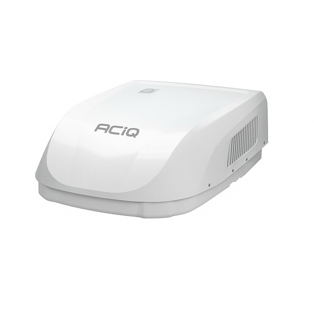 ACiQ RV Air Conditioner 15,000 BTU Rooftop with Heat Pump, Non-Ducted, 115V – Camper RV Rooftop AC – White - view 11