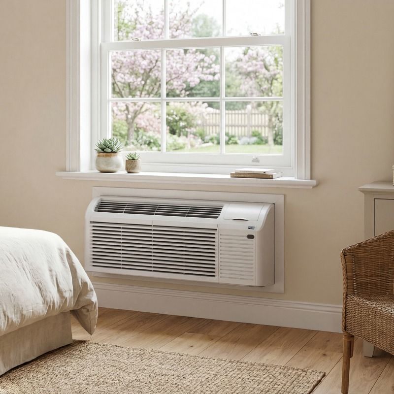 ACiQ 9,000 BTU Inverter PTAC Heat Pump Air Conditioner Unit with 3.5KW Electric Heater 208/230V - R32 - view 6