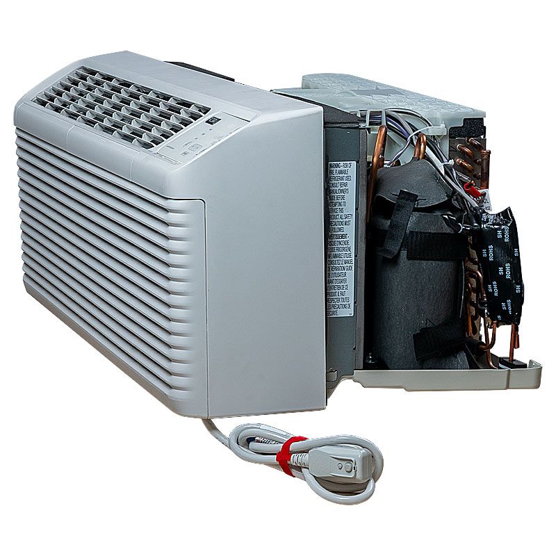 ACiQ 9,000 BTU Inverter PTAC Heat Pump Air Conditioner Unit with 3.5KW Electric Heater 208/230V - R32 - view 9