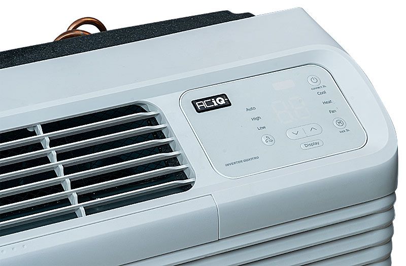 ACiQ 9,000 BTU Inverter PTAC Heat Pump Air Conditioner Unit with 3.5KW Electric Heater 208/230V - R32 - view 7