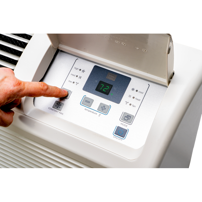 ACiQ 12,000 BTU PTAC Heat Pump Air Conditioner Unit with 3.5KW Electric Heater 208/230V - R32 - view 7