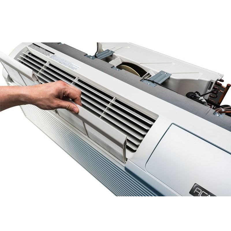 ACiQ 7,000 BTU PTAC Heat Pump Air Conditioner Unit with 2.5KW Electric Heater 208/230V - R32 - view 9