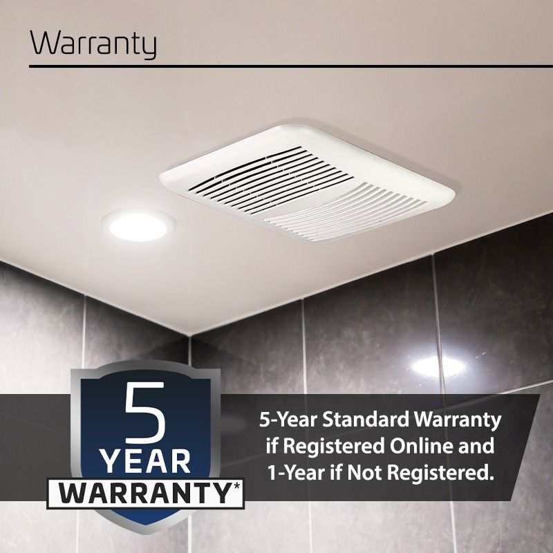 300 CFM 4.0 Sones ACiQ Select Bathroom Exhaust Fan - view 8