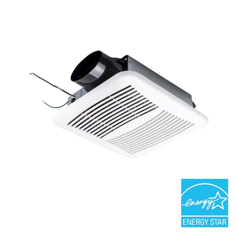 100 CFM 1.5 Sones ACiQ SlimLine Bathroom Exhaust Fan
