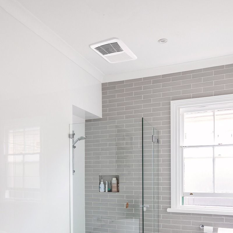 50-80-100 CFM 0.6 Sones ACiQ SlimLine Bathroom Exhaust Fan - view 5