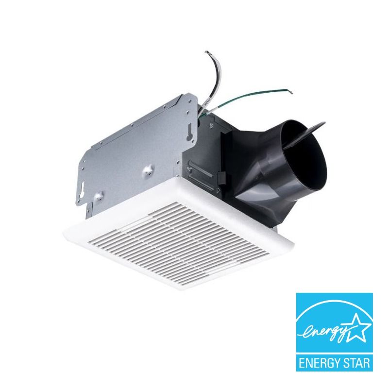 80 CFM 1.0 Sones ACiQ UltraCompact Bathroom Exhaust Fan - view 2