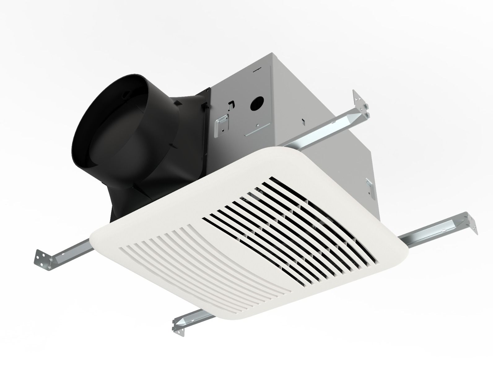 50-80-100 CFM 0.3 Sones ACiQ Ultra Quiet Bathroom Exhaust Fan - view 2